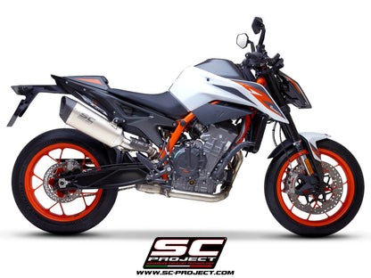 KTM 890 Duke (2020-2023) SC1-R Muffler, with carbon fibre end cap