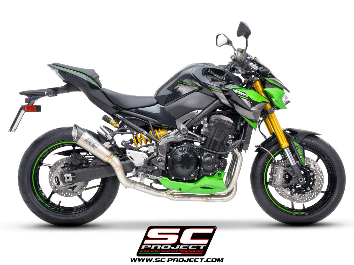 KAWASAKI Z 900 2020 Full system 4-2-1 compatible with S1, S1-GP, SC1-R, GP-M2, Oval, CR-T, SC1-M Muffler (Muffler not included)