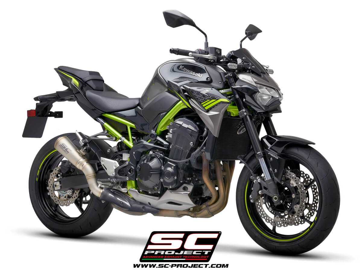 KAWASAKI Z 900 (2021-2024) S1-GP Muffler, Titanium