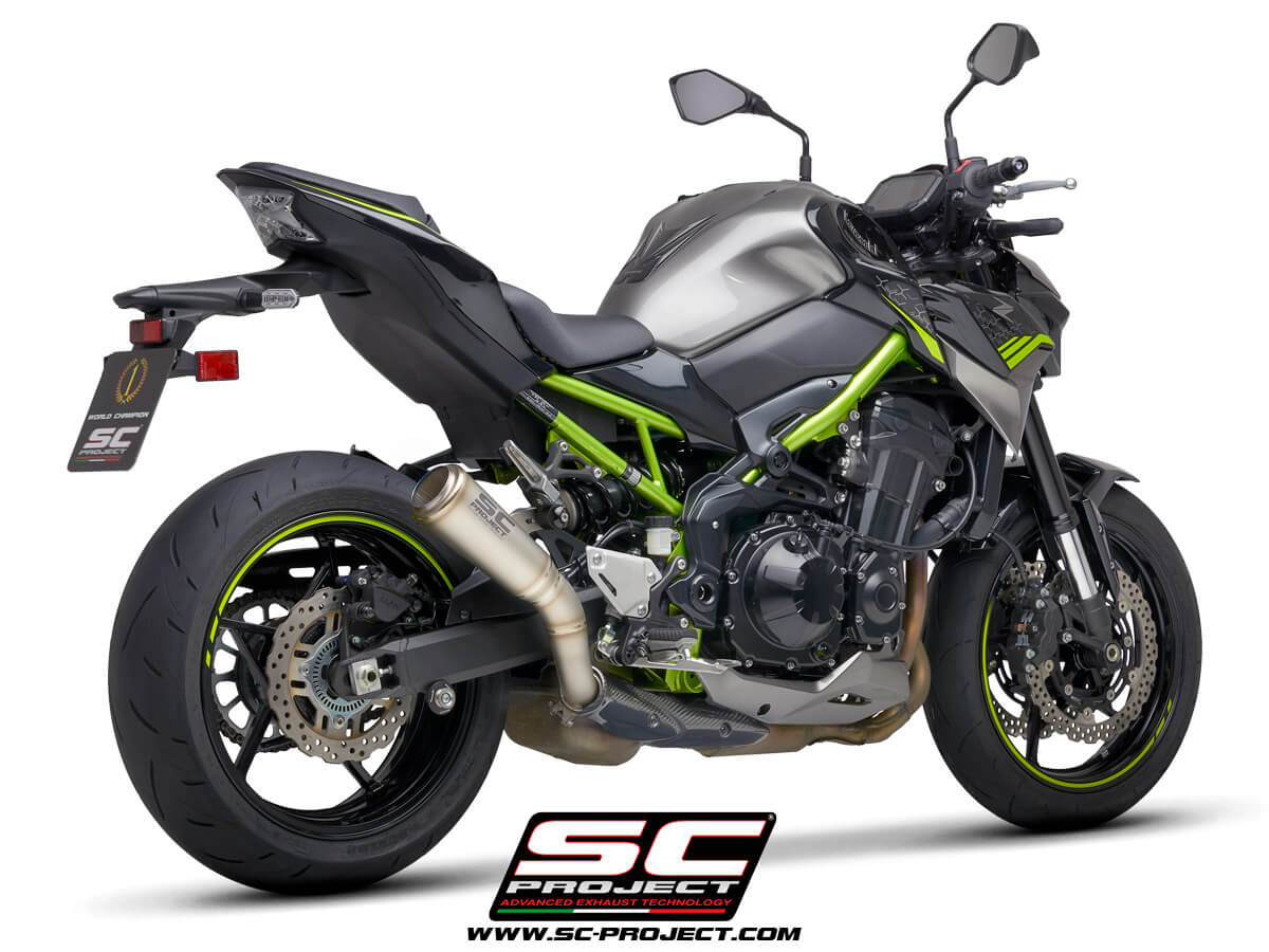 KAWASAKI Z 900 (2021-2024) S1-GP Muffler, Titanium