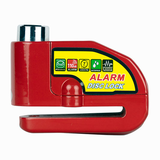 Lok-Up Alarmed (110dB) Disc Lock (Red)