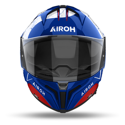 AIROH MATRYX SCOPE BLUE / RED GLOSS