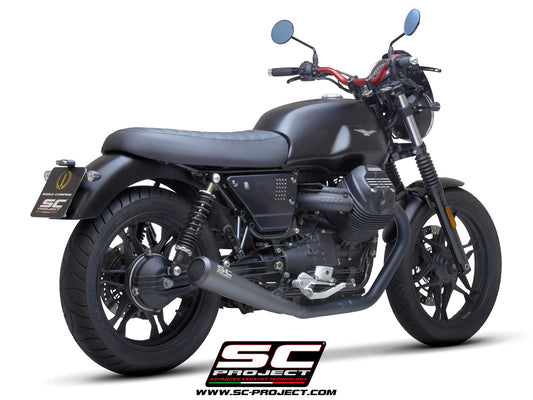 MOTO GUZZI V7 III (2017 - 2020) Pair of 70s conical Mufflers, Racing