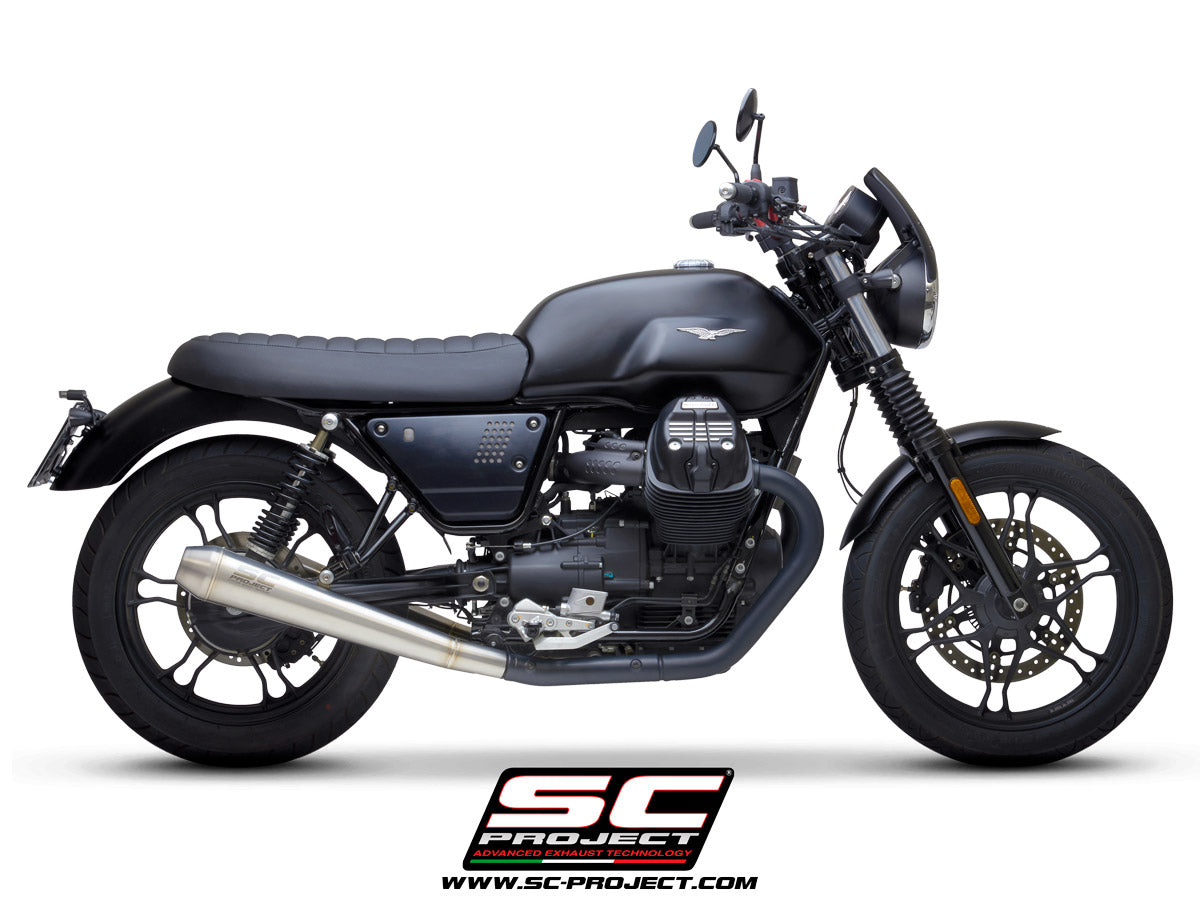 MOTO GUZZI V7 III (2017 - 2020) Pair of Racer conical Mufflers