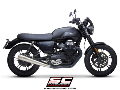 MOTO GUZZI V7 III (2017 - 2020) Pair of Racer conical Mufflers