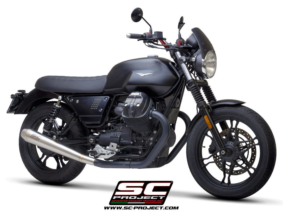 MOTO GUZZI V7 III (2017 - 2020) Pair of Racer conical Mufflers