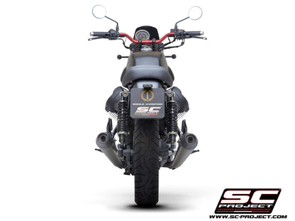 MOTO GUZZI V7 III (2017 - 2020) Pair of Racer conical Mufflers