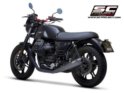 MOTO GUZZI V7 III (2017 - 2020) Pair of Racer conical Mufflers