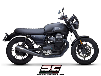 MOTO GUZZI V7 III (2017 - 2020) Pair of Racer conical Mufflers