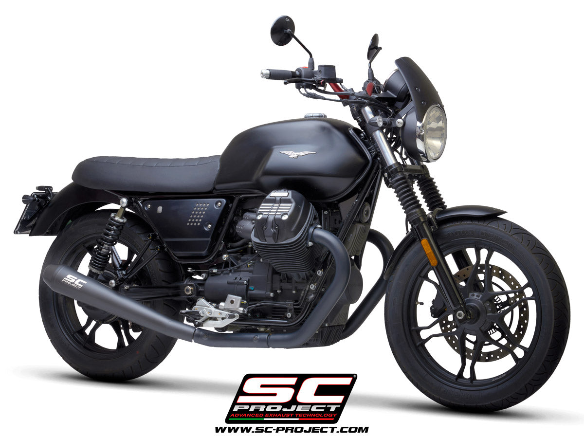 MOTO GUZZI V7 III (2017 - 2020) Pair of Racer conical Mufflers