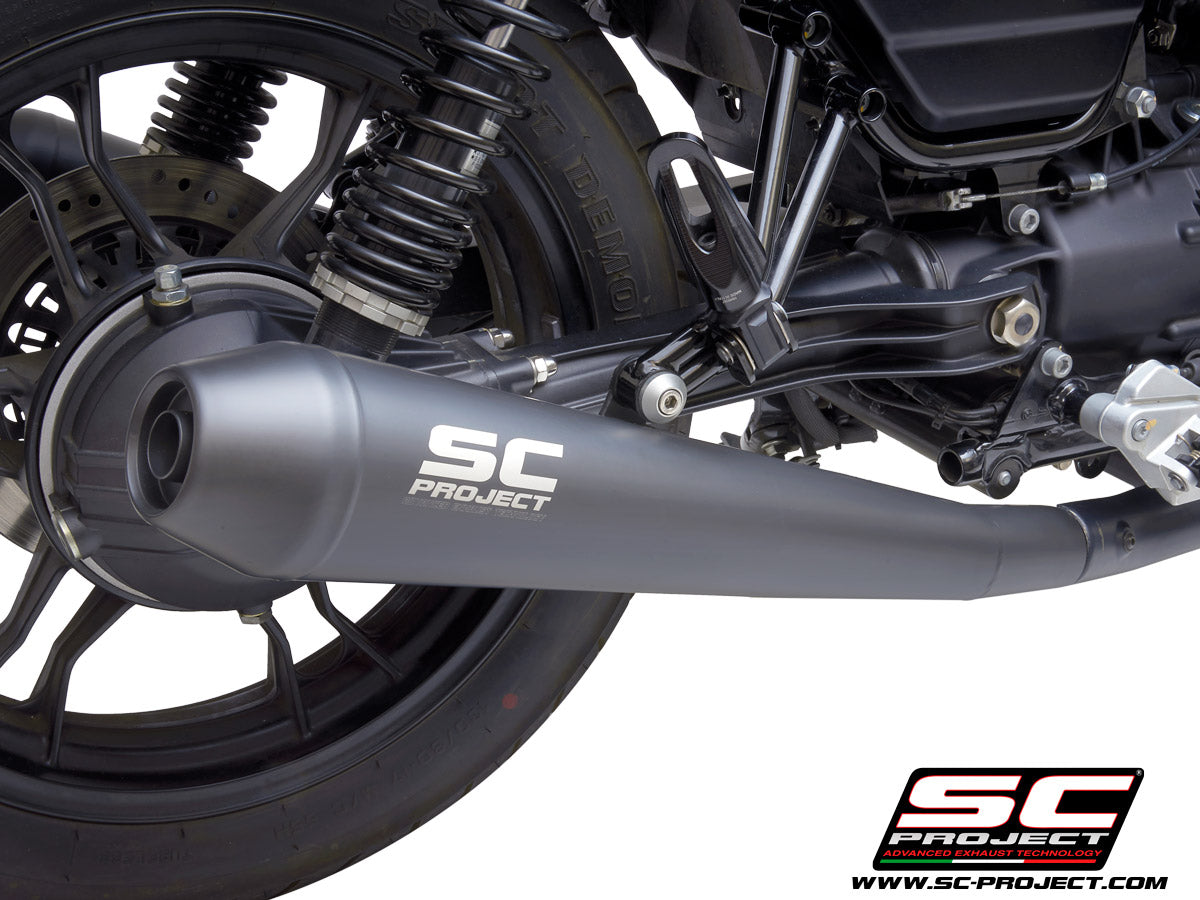MOTO GUZZI V7 III (2017 - 2020) Pair of Racer conical Mufflers