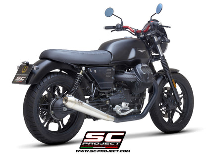 MOTO GUZZI V7 III (2017 - 2020) Pair of Racer conical Mufflers