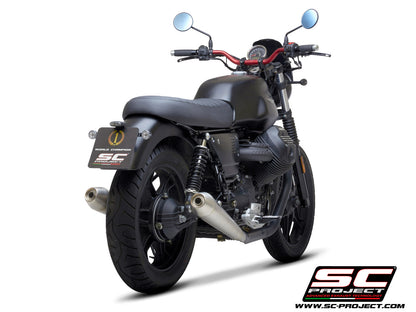 MOTO GUZZI V7 III (2017 - 2020) Pair of Racer conical Mufflers