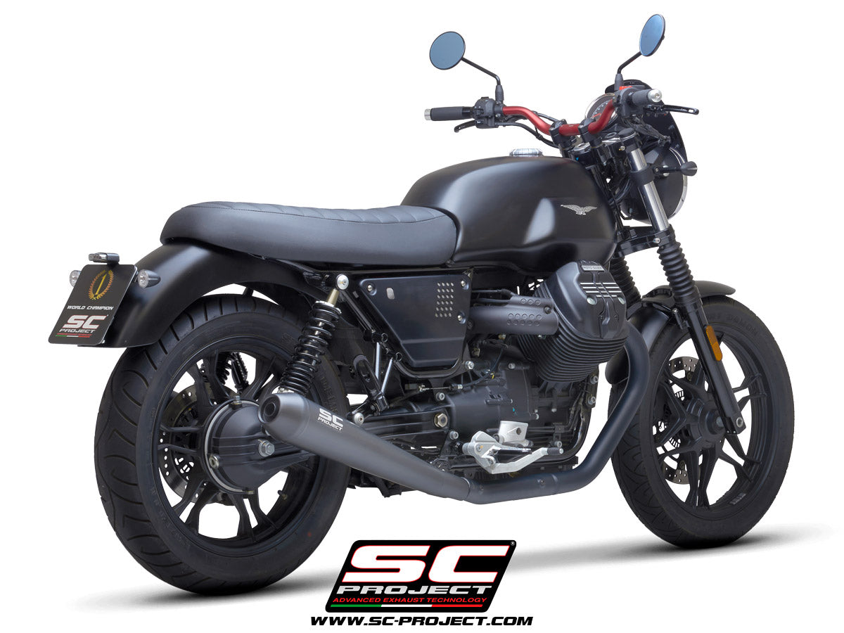 MOTO GUZZI V7 III (2017 - 2020) Pair of Racer conical Mufflers