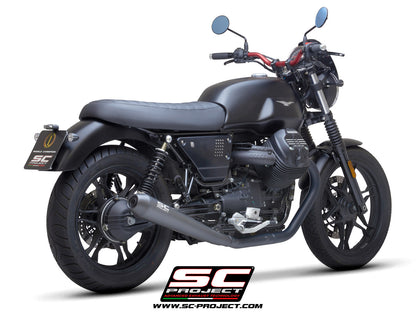 MOTO GUZZI V7 III (2017 - 2020) Pair of Racer conical Mufflers