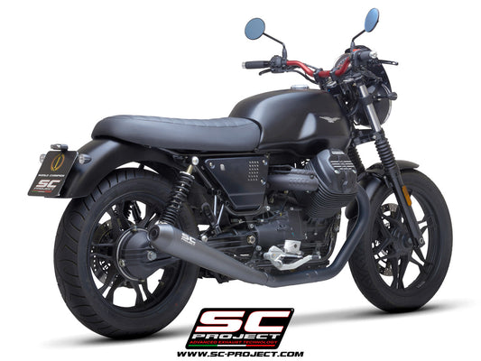 MOTO GUZZI V7 III (2017 - 2020) Pair of Racer conical Mufflers