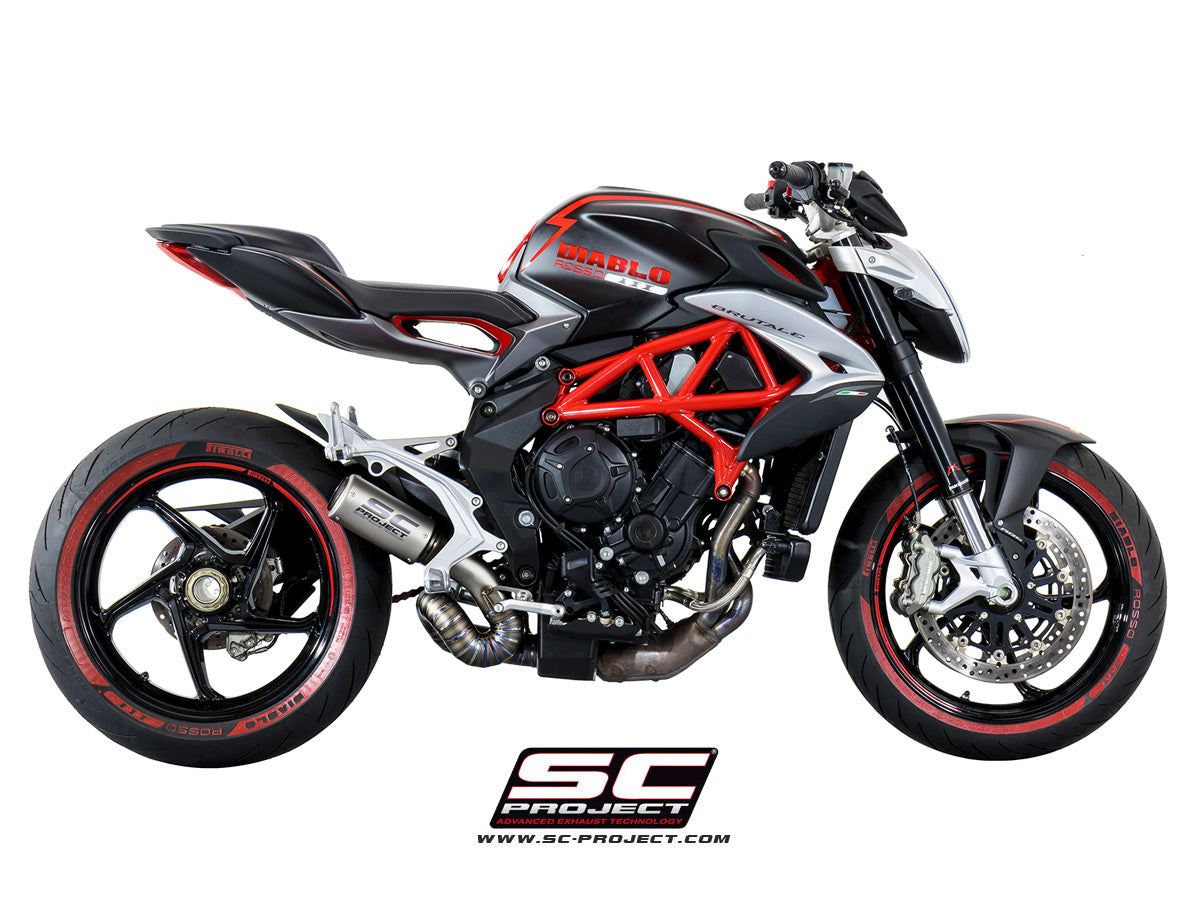 MV AGUSTA BRUTALE (2016-2024) - 675 - 800 - RR CR-T Muffler