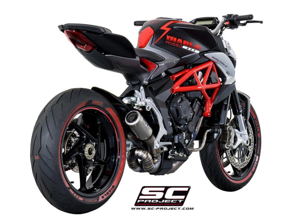 MV AGUSTA BRUTALE (2016-2024) - 675 - 800 - RR CR-T Muffler