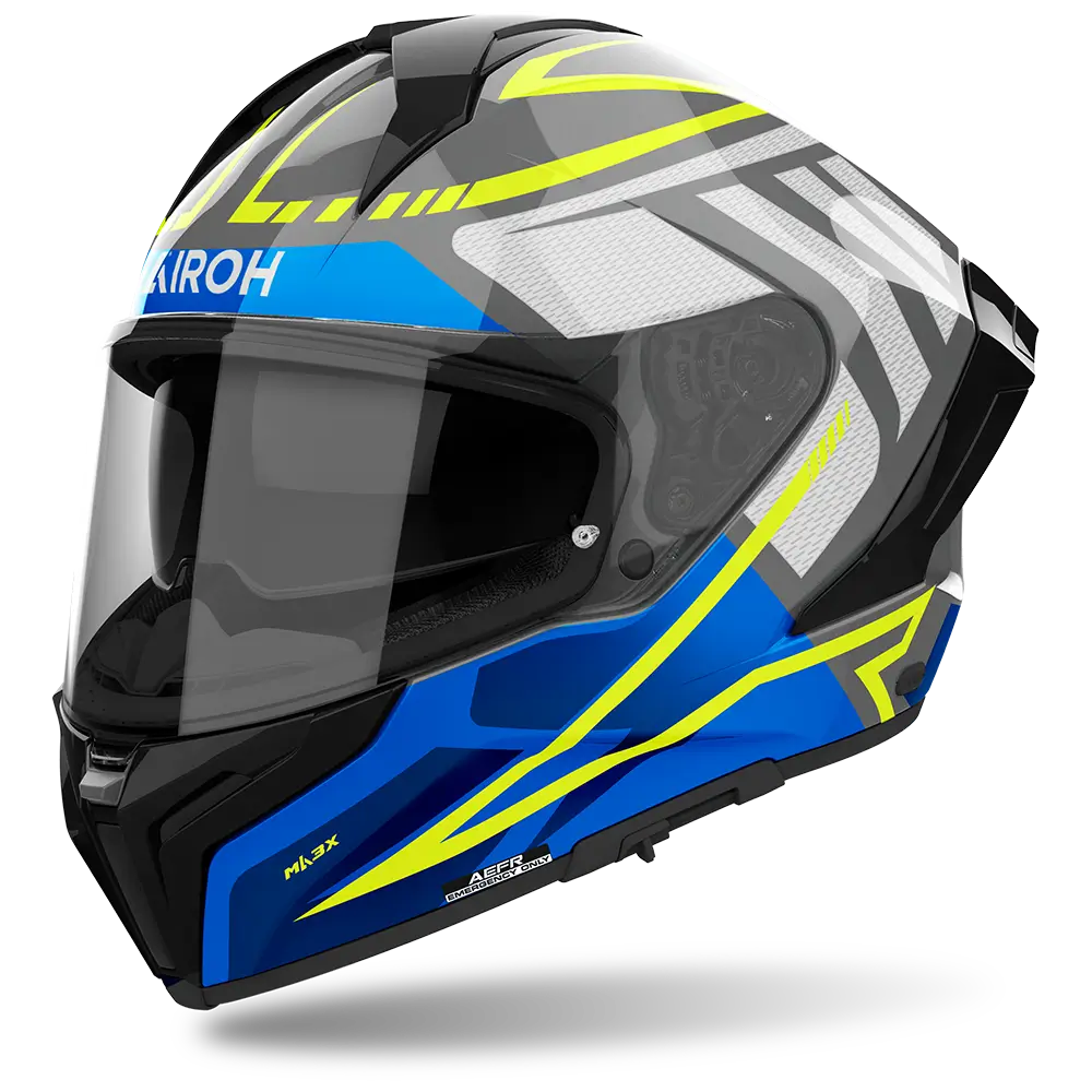 AIROH MATRYX RIDER BLUE GLOSS