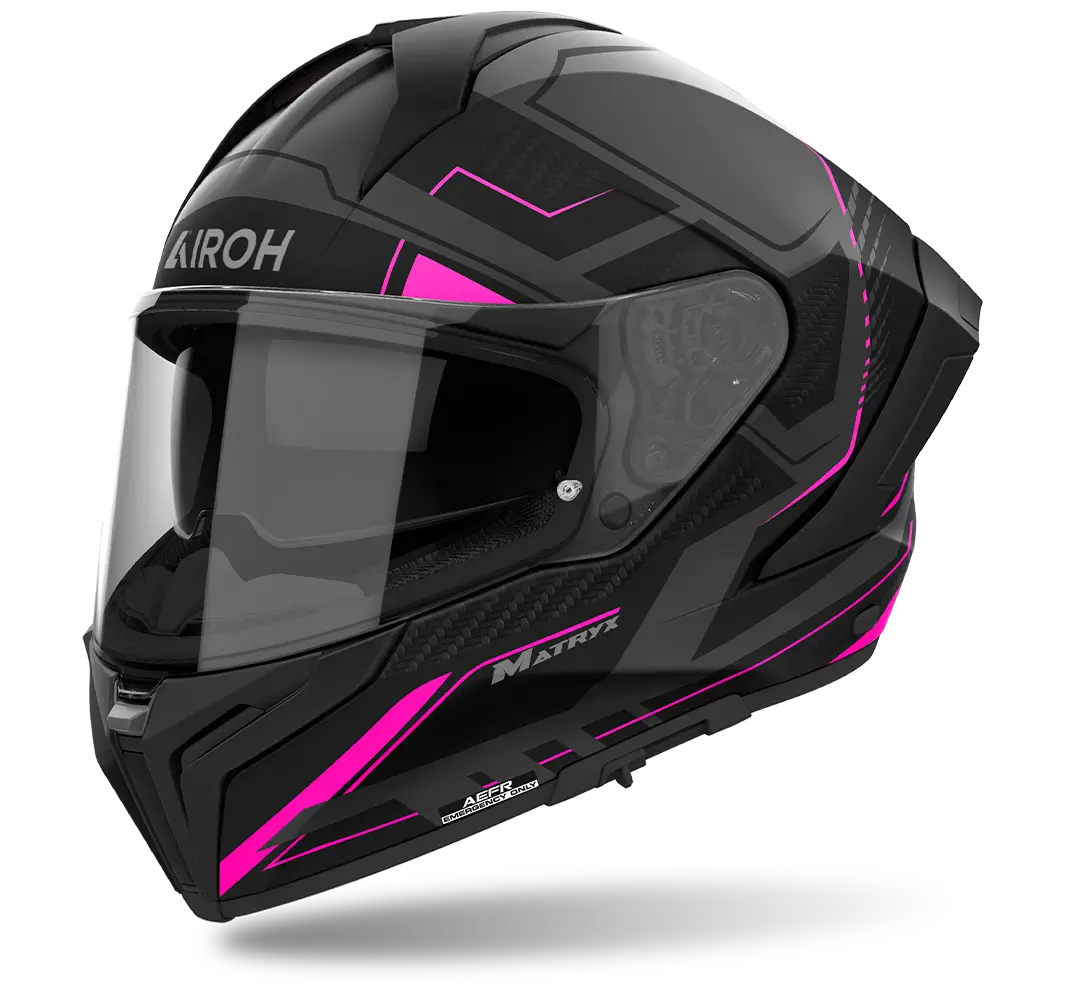 AIROH MATRYX ROCKET PINK MATT