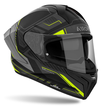 AIROH MATRYX ROCKET YELLOW MATT