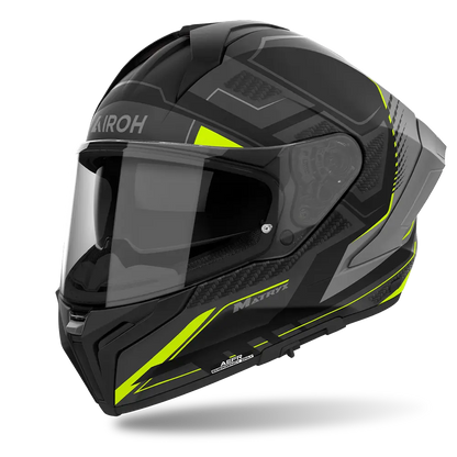 AIROH MATRYX ROCKET YELLOW MATT