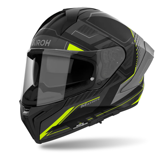 AIROH MATRYX ROCKET YELLOW MATT