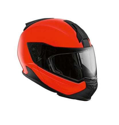 BMW System 7 carbon evo helmet neon red