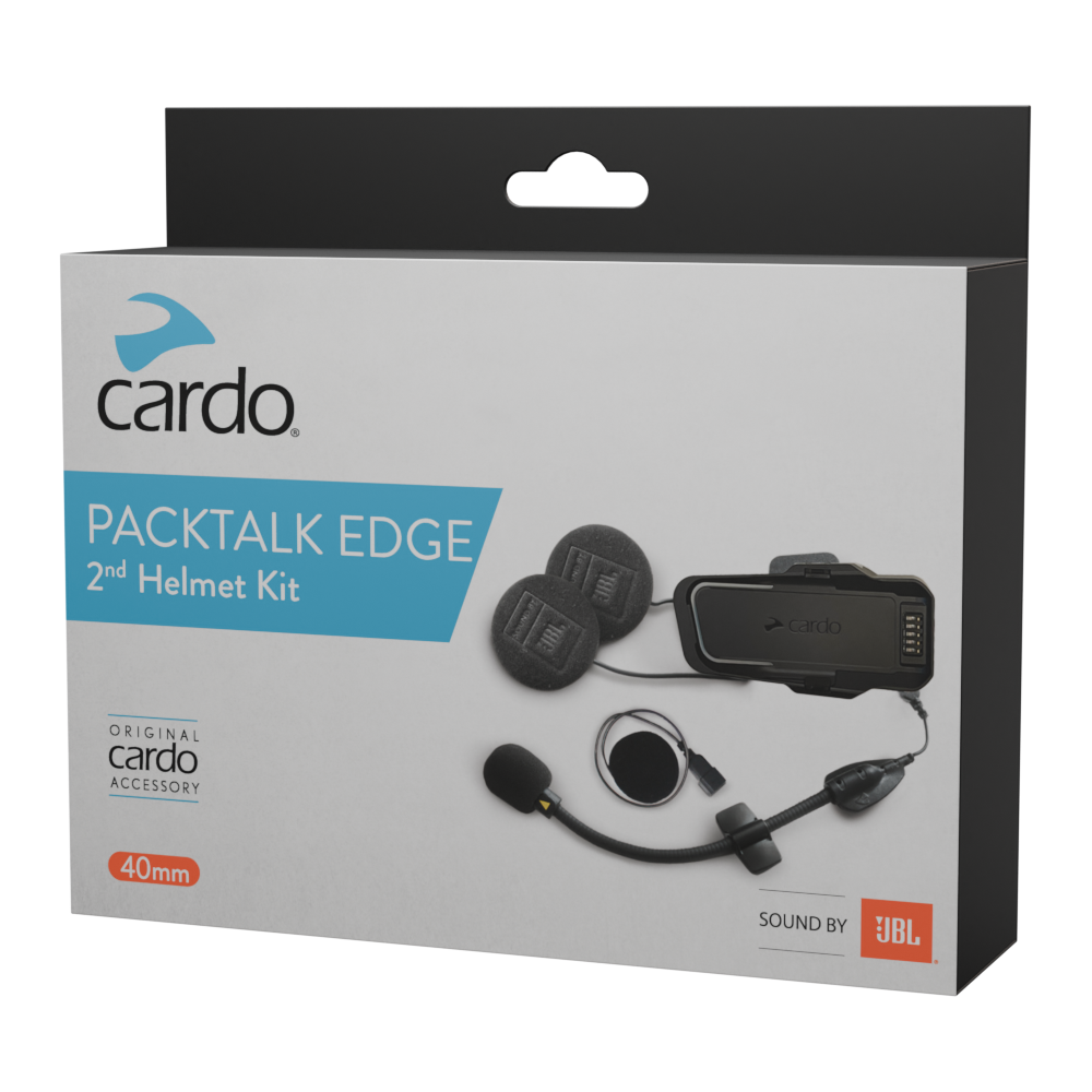 Cardo Packtalk Pro/Edge 2nd Helmet Kit - Sound by JBL