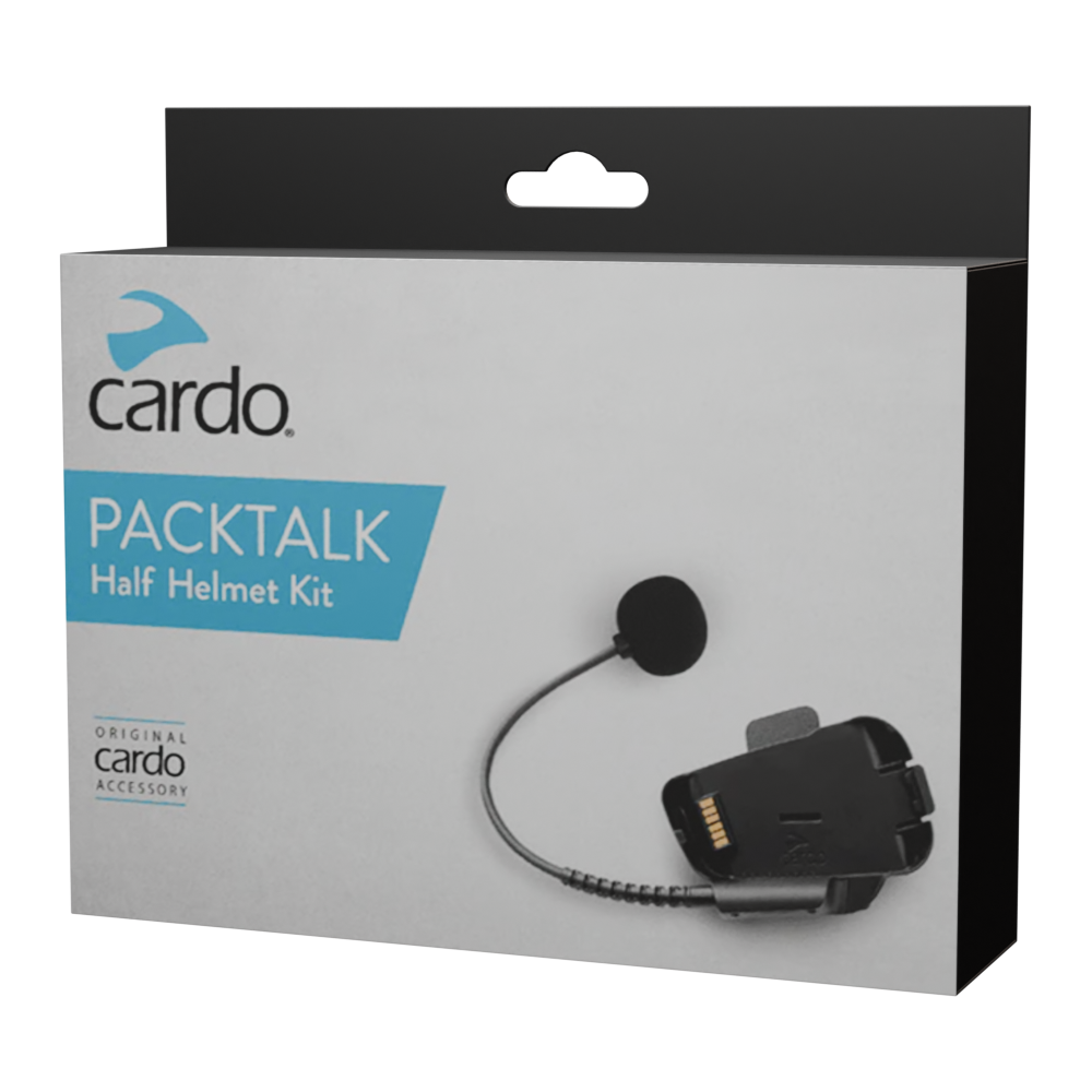 Cardo Packtalk Bold/Black Half Helmet Kit