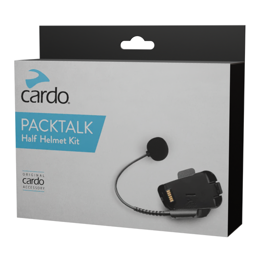 Cardo Packtalk Bold/Black Half Helmet Kit