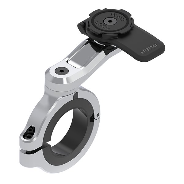 Quad Lock Mount - Motorcycle Handlebar Mount Pro Chrome - Large
