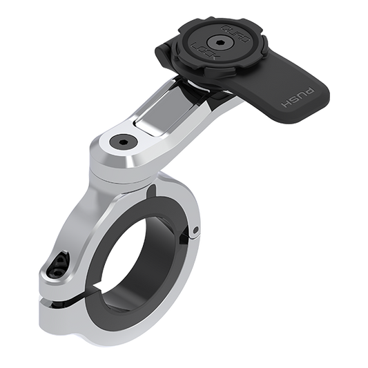Quad Lock Mount - Motorcycle Handlebar Mount Pro Chrome - Large