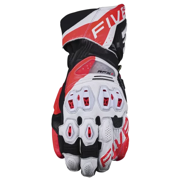Five RFX-1 EVO Gloves White/Red