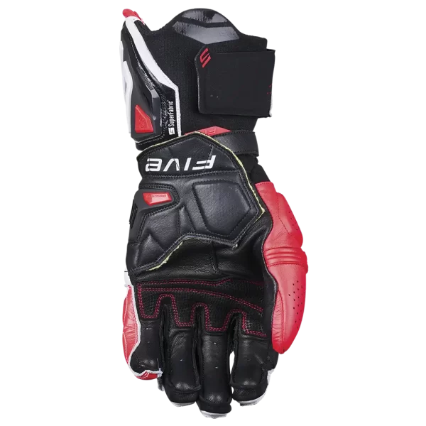 Five RFX-1 EVO Gloves White/Red