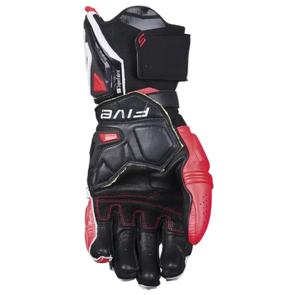 Five RFX-1 EVO Gloves White/Red
