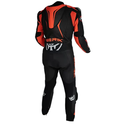 BERIK MUGELLO (BLACK / RED) 1 PIECE LEATHER RACING SUIT