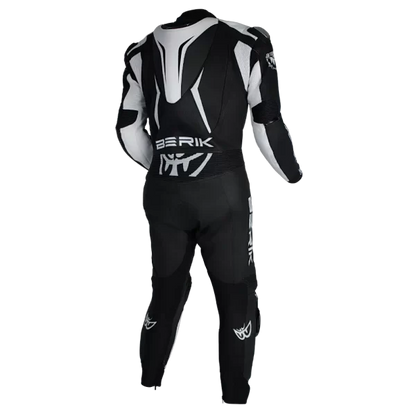 BERIK MUGELLO (BLACK / WHITE) 1 PIECE LEATHER RACING SUIT