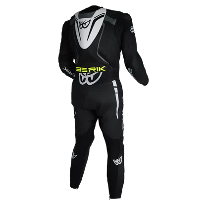 BERIK SICILY (BLACK / HI-VIZ) 1 PIECE LEATHER RACING SUIT