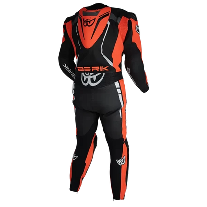 BERIK SICILY (BLACK / RED) 1 PIECE LEATHER RACING SUIT