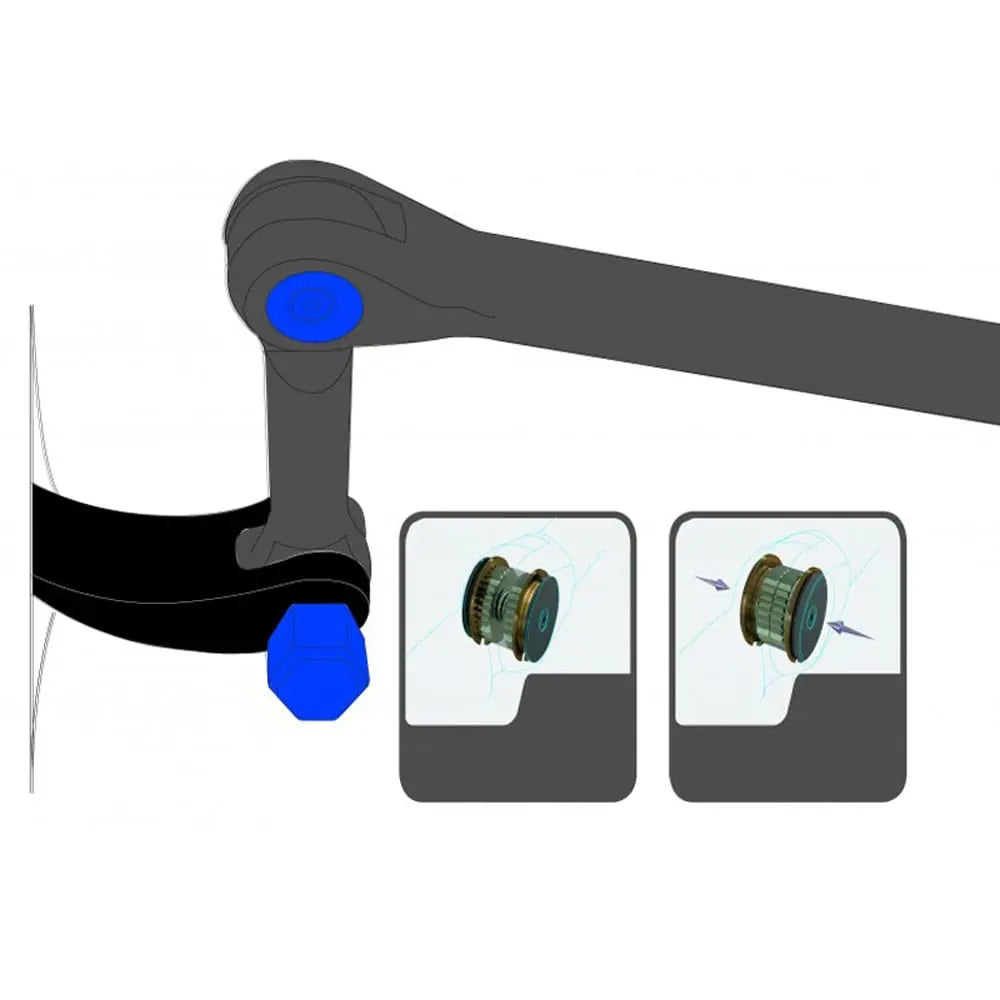 SBV TOOLS Rachet Gear Bar Set,3 Pcs