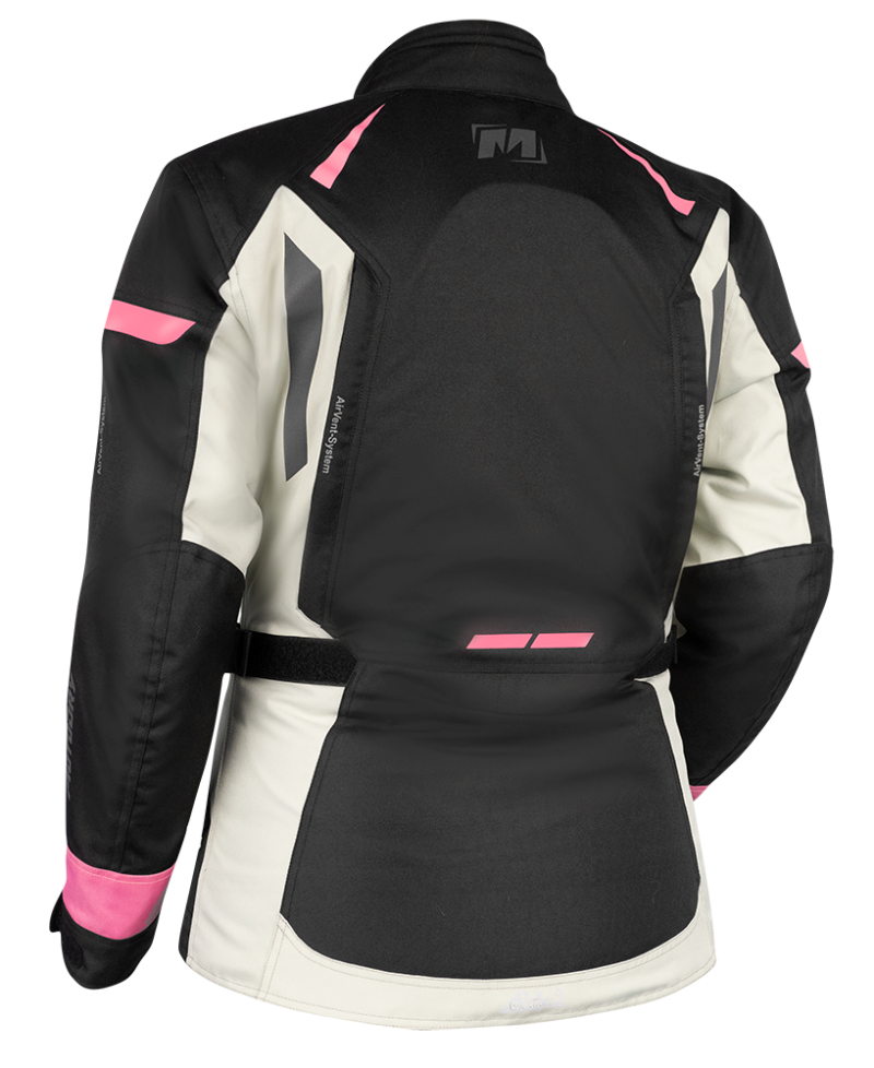 MotoDry RALLYE 2 JACKET BLACK/GREY/MAGENTA