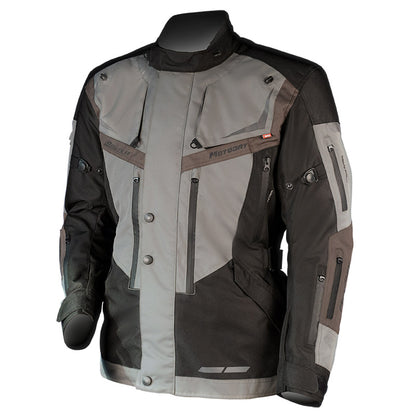 MotoDry RALLYE 2 JACKET Black/Sand Brown