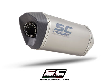 Suzuki SV650 / SV650 A2 (2021 - 2025) SC1-S Muffler, with Carbon fibre end cap