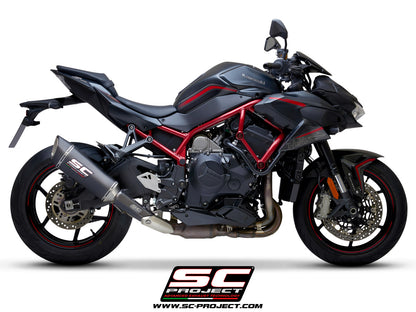 KAWASAKI Z H2 (2020-2024) SC1-R Muffler, with carbon fibre end cap