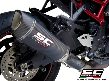 KAWASAKI Z H2 (2020-2024) SC1-R Muffler, with carbon fibre end cap