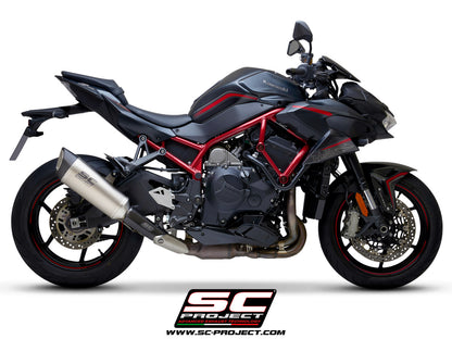 KAWASAKI Z H2 (2020-2024) SC1-R Muffler, with carbon fibre end cap
