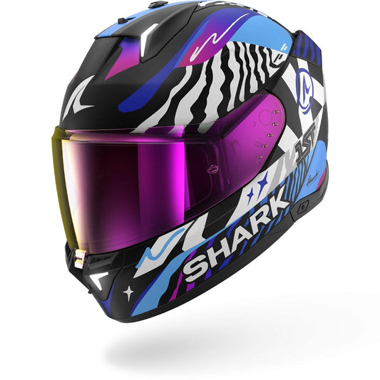 Shark Skwal i3 Helmet Speed-Fancy (Blk/Wht/Blu)