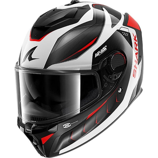 Shark Spartan GT Pro Helmet Carbon Mekarium (Sil/Red)