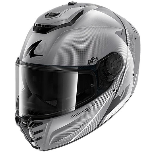 Shark Spartan RS Helmet Speed-Tech (Sil/Wht)